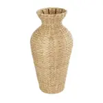 GloboStar® Artificial Garden HAVANA 21229 Διακοσμητικό Πλεκτό Καλάθι - Κασπώ Γλάστρα - Flower Pot Μπεζ Π29 x M29 x Υ57cm - Image 2
