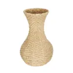 GloboStar® Artificial Garden SANDIAGO 21234 Διακοσμητικό Πλεκτό Καλάθι - Κασπώ Γλάστρα - Flower Pot Μπεζ Π25 x M25 x x Υ40cm - Image 2