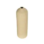 GloboStar® Artificial Garden VALENCIA 21246 Διακοσμητικό Κεραμικό Βάζo Μπεζ Π10 x Μ10 x Υ33 cm - Image 3