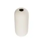 GloboStar® Artificial Garden BLANCO 21247 Διακοσμητική Κεραμική Γλάστρα Γκρι Π11 x Μ11 x Υ25 cm - Image 3