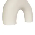 GloboStar® Artificial Garden TOLEDO 21250 Διακοσμητικό Κεραμικό Βάζo Μπεζ Π23 x Μ10 x Υ24 cm - Image 6