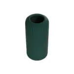 GloboStar® Artificial Garden KUTA 21256 Διακοσμητικό Κεραμικό Βάζo Πράσινο Π10 x Μ10 x Υ20 cm - Image 3