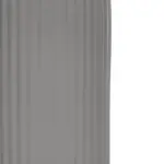 GloboStar® Artificial Garden LOVINA 21257 Διακοσμητικό Κεραμικό Βάζo Γκρι Π9 x Μ9 x Υ16 cm - Image 6