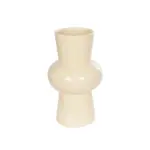 GloboStar® Artificial Garden DESERT 21258 Διακοσμητικό Κεραμικό Βάζo Μπεζ Π14 x Μ14 x Υ25 cm - Image 2