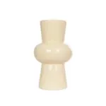 GloboStar® Artificial Garden DESERT 21258 Διακοσμητικό Κεραμικό Βάζo Μπεζ Π14 x Μ14 x Υ25 cm - Image 3