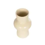 GloboStar® Artificial Garden DESERT 21258 Διακοσμητικό Κεραμικό Βάζo Μπεζ Π14 x Μ14 x Υ25 cm - Image 4