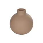 GloboStar® Artificial Garden MAURITIUS 21259 Διακοσμητικό Κεραμικό Βάζo ΚαφέΠ12 x Μ12 x Υ14 cm - Image 2
