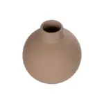 GloboStar® Artificial Garden MAURITIUS 21259 Διακοσμητικό Κεραμικό Βάζo ΚαφέΠ12 x Μ12 x Υ14 cm - Image 3