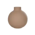 GloboStar® Artificial Garden MAURITIUS 21259 Διακοσμητικό Κεραμικό Βάζo ΚαφέΠ12 x Μ12 x Υ14 cm - Image 4