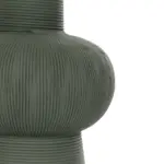 GloboStar® Artificial Garden MALACHITE 21264 Διακοσμητικό Κεραμικό Βάζo Πράσινο Π13 x Μ13 x Υ16cm - Image 5