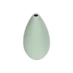 GloboStar® Artificial Garden SEYHELLES 21266 Διακοσμητικό Κεραμικό Βάζo Τιρκουάζ Π8 x Μ8 x Υ16cm - Image 3
