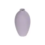GloboStar® Artificial Garden AMETHYST 21267 Διακοσμητικό Κεραμικό Βάζo Μωβ Π8 x Μ8 x Υ14cm - Image 2