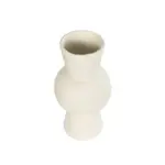 GloboStar® Artificial Garden BANGKOK 21274 Διακοσμητικό Κεραμικό Βάζο Μπεζ Μ12.5 x Π12.5 x Υ23cm - Image 4