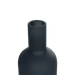 GloboStar® Artificial Garden MYSTIQUE 21275 Διακοσμητικό Κεραμικό Βάζo Γκρι Π7 x Μ7 x Υ20cm - Image 5