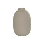 GloboStar® Artificial Garden PHUKET 21276 Διακοσμητικό Κεραμικό Βάζo Καφέ Π10 x Μ10 x Υ15cm - Image 4