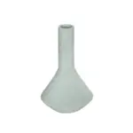 GloboStar® Artificial Garden TANAH 21282 Διακοσμητικό Κεραμικό Βάζo Γκρι Π13 x Μ13 x Υ20cm - Image 2