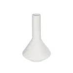 GloboStar® Artificial Garden ARMENINVILLE 21283 Διακοσμητικό Κεραμικό Βάζo Λευκό Π16 x Μ16 x Υ25cm - Image 2