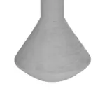 GloboStar® Artificial Garden BARBADOS 21284 Διακοσμητικό Κεραμικό Βάζo Γκρι Π16 x Μ16 x Υ25cm - Image 6