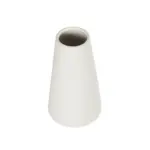 GloboStar® Artificial Garden CONSOLI 21287 Διακοσμητικό Κεραμικό Βάζο Μπεζ Μ14 x Π14 x Υ25cm - Image 4