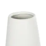 GloboStar® Artificial Garden CONSOLI 21287 Διακοσμητικό Κεραμικό Βάζο Μπεζ Μ14 x Π14 x Υ25cm - Image 5