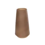 GloboStar® Artificial Garden PORTO 21288 Διακοσμητικό Κεραμικό Βάζο Καφέ Μ11 x Π11 x Υ20cm - Image 2