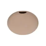 GloboStar® Artificial Garden LANZAROTE 21290 Διακοσμητικό Κεραμικό Βάζo Καφέ Π15 x Μ15 x Υ14cm - Image 3