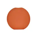 GloboStar® Artificial Garden CINNAMON 21291 Διακοσμητικό Κεραμικό Βάζo Πορτοκαλί Π15 x Μ15 x Υ14cm - Image 4