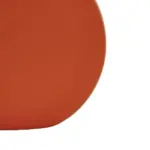 GloboStar® Artificial Garden CINNAMON 21291 Διακοσμητικό Κεραμικό Βάζo Πορτοκαλί Π15 x Μ15 x Υ14cm - Image 6