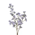 GloboStar® Artificial Garden TAKASAGO CHERRY BLOSSOM 21294 Τεχνητό Διακοσμητικό Κλαδί Λιλά Κερασιάς Μ25 x Π10 x Υ81cm - Image 3