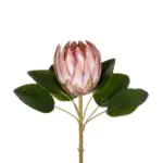 GloboStar® Artificial Garden PINK KING FLOWER BRANCH 21300 Τεχνητό Διακοσμητικό Κλαδί KING FLOWER Ρόζ Y70cm - Image 3
