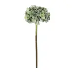 GloboStar® Artificial Garden GREEN HYDRANGEA BRANCH 21316 Τεχνητό Διακοσμητικό Κλαδί Πράσινη Ορτανσία Y47cm - Image 2