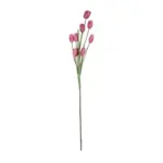 GloboStar® Artificial Garden PINK TULIP BRANCH 21319 Τεχνητό Διακοσμητικό Κλαδί Ροζ Τουλίπα Y92cm - Image 2