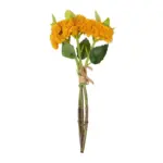 GloboStar® Artificial Garden ORANGE SEDUM BOUQUET 21346 Τεχνητό Διακοσμητικό Μπουκέτο Πορτοκαλί Σέδο Y30cm - Image 2