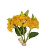 GloboStar® Artificial Garden YELLOW SEDUM BOUQUET 21348 Τεχνητό Διακοσμητικό Μπουκέτο Κίτρινο Σέδο Y30cm - Image 3