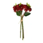 GloboStar® Artificial Garden RED SEDUM BOUQUET 21349 Τεχνητό Διακοσμητικό Μπουκέτο Κόκκινο Σέδο Y30cm - Image 2