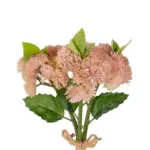 GloboStar® Artificial Garden SALMON PINK SEDUM BOUQUET 21350 Τεχνητό Διακοσμητικό Μπουκέτο Ροζ Σέδο Y30cm - Image 3