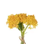 GloboStar® Artificial Garden YELLOW HYACINTH BOUQUET 21352 Τεχνητό Διακοσμητικό Μπουκέτο Κίτρινος Υάκυνθος Y30cm - Image 3
