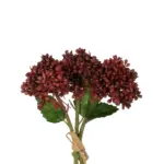 GloboStar® Artificial Garden RED HYACINTH BOUQUET 21353 Τεχνητό Διακοσμητικό Μπουκέτο Κόκκινος Υάκυνθος Y30cm - Image 3