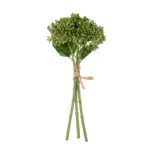 GloboStar® Artificial Garden GREEN HYACINTH BOUQUET 21354 Τεχνητό Διακοσμητικό Μπουκέτο Πράσινος Υάκυνθος Y30cm - Image 2