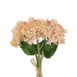 GloboStar® Artificial Garden SALMON PINK HYACINTH BOUQUET 21355 Τεχνητό Διακοσμητικό Μπουκέτο Ροζ Υάκυνθος Y30cm - Image 3