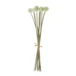 GloboStar® Artificial Garden WHITE DANDELION BOUQET 21358 Τεχνητό Διακοσμητικό Ταραξάκο Μπουκέτο Y54cm - Image 2