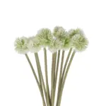GloboStar® Artificial Garden WHITE DANDELION BOUQET 21358 Τεχνητό Διακοσμητικό Ταραξάκο Μπουκέτο Y54cm - Image 3