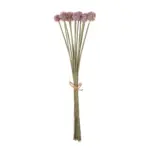 GloboStar® Artificial Garden PURPLE DANDELION BOUQET 21360 Τεχνητό Διακοσμητικό Ταραξάκο Μπουκέτο Y54cm - Image 2