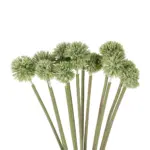 GloboStar® Artificial Garden PALE GREEN DANDELION BOUQET 21362 Τεχνητό Διακοσμητικό Ταραξάκο Μπουκέτο Y54cm - Image 3