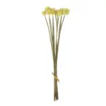 GloboStar® Artificial Garden PALE YELLOW DANDELION BOUQET 21363 Τεχνητό Διακοσμητικό Ταραξάκο Μπουκέτο Y54cm - Image 2