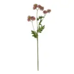 GloboStar® Artificial Garden PURPLE DANDELION BOUQET 21364 Τεχνητό Διακοσμητικό Ταραξάκο Μπουκέτο Y62cm - Image 2