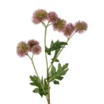 GloboStar® Artificial Garden PURPLE DANDELION BOUQET 21364 Τεχνητό Διακοσμητικό Ταραξάκο Μπουκέτο Y62cm - Image 3