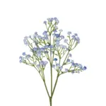 GloboStar® Artificial Garden BLUE BRANCH BABY BREATH 21296 Τεχνητό Διακοσμητικό Κλαδί Μπλέ Γυψοφίλης Y53cm - Image 3