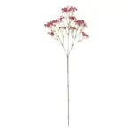 GloboStar® Artificial Garden PALE PINK BRANCH BABY BREATH 21369 Τεχνητό Διακοσμητικό Κλαδί Ροζ Γυψοφίλης Y61cm - Image 2