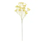 GloboStar® Artificial Garden YELLOW BRANCH BABY BREATH 21370 Τεχνητό Διακοσμητικό Κλαδί Κίτρινης Γυψοφίλης Y61cm - Image 2